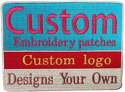 Personalized Embroidery Patches Custom Decorative Patches for Caps Hats Bags Backpacks Clothes Vest Military Uniforms Tactical Gears Iron on Sew on Hook & Loop Fasten