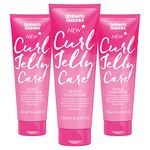 Umberto Giannini Curl Jelly Care, Vegan & Cruelty Free De-Frizz Conditioner for Curly or Wavy Hair, 250 ml, 3 Pack