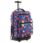 J World New York Rbs-19 Sundance Rolling Backpack Vintage Rose One Size