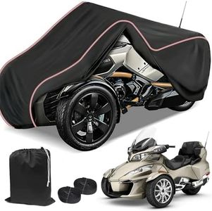 XYZCTEM Premium Can-Am RT 2010-2019 Weather Water Resistant Cover Internal Cotton Heavy Duty UV Resistant Indoor Outdoor Protection Full Cover with Reflective Strip & Storage Bag