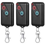 Kingdder 3 Pcs Garage Door Remote Compatible with Guardian 2211 L 2 Button Garage Door Remote Transmitter 303mhz/390mhz Garage Door Remote Transmitter with Keychain