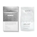 Boka New Teeth Whitening Strips for Adults - 32 White Strips (16 Treatments) - Nano Hydroxyapatite & Pap for Sensitive Teeth - Enamel Safe & Peroxide Free for Coffee, Wine, Tobacco, & Other Stains