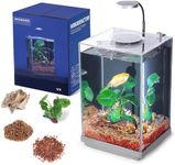 3 Gallon Aquarium Fish Tank AIO Sta