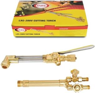 CDL V-Style Heavy Duty Oxygen Acetylene Cutting Torch with Check Valve, comparable with CA2460 Cutting Attachment,315FC Torch Handle