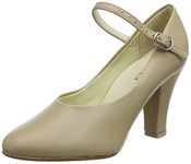 So Danca Women's Ch53 Tap Dancing Shoes, Beige Tan, 4 UK