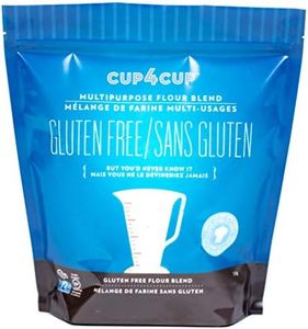 Gluten Free Flour All Purpose, 1 to 1 Substitution, Easy To Use, Tapioca, White & Brown Rice Flour, for Baking, Cookies, Pancake, Non-Gmo, Kosher by Cup4Cup Multipurpose Flour, 1362 Grams