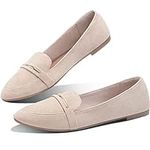 Women's Pointy Toe Loafer Flat Comf