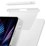 Spigen DA20 Compatible with Magic Keyboard, Smart Folio Designed for Apple Pencil Holder (Apple Pencil Pro/Apple Pencil 2nd Generation) - White