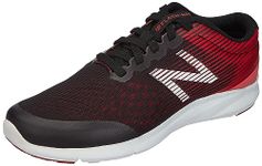 new balance Men's Mflshxd4 Running Shoes (Black/Urban Red/Nimbus Cloud)