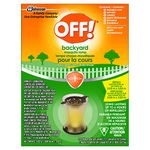 OFF! Backyard Mosquito Repellent Lamp, Ideal for Camping and Outdoors, Up to 6 Hours of Protection, 1 Lamp and 1 Diffuser