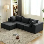 Vamcheer Modular Sectional Sofa wit