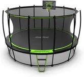 JumpFlex Trampoline with Basketball