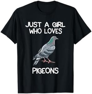 Just A Girl Who Loves Pigeons Owner Lover Gift Pigeon Love T-Shirt