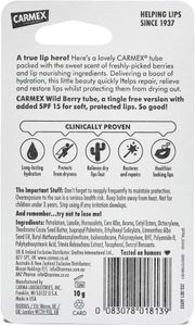 CARMEX Wild Berry Lip Balm SPF15 – Moisturizing Protection