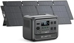 BLUETTI Solar Generator Elite 100 V2 with 2 200W Solar Panel (ship separately), 1024Wh Portable Power Station w/ 4 1800W AC Outlets, 35% Smaller, Ideal for Camping, Emergencies, Backup Power (2025New)