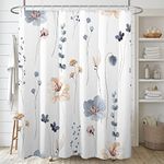 Decoreagy Watercolor Floral Shower 