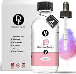 Dolce Flav Natural Cotton Candy Extract - 2 Ounce Water-Soluble Multipurpose Flavoring Ideal for Baked Goods, Beverages, Coffee, Desserts & Ice Cream - Perfect Kitchen Gift for Holidays