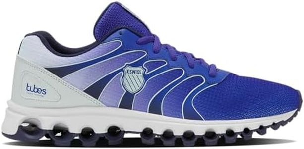 K-Swiss Men's Tubes 200 Training Shoe, Surf The Web/Ice Flow/White, 9 M