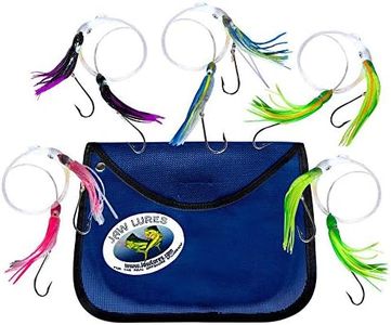 JawLures Official Offshore Deep Sea Fishing Lures | Uniquely Designed to Hook 2 Fish Simultaneously | Made in The USA (Tuna Buster)