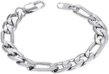 PROSTEEL Mens Bracelets Stainless Steel Bangle 10mm Thick Chain Bracelet