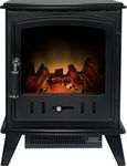 Adam Aviemore Corded Electric Stove in Black