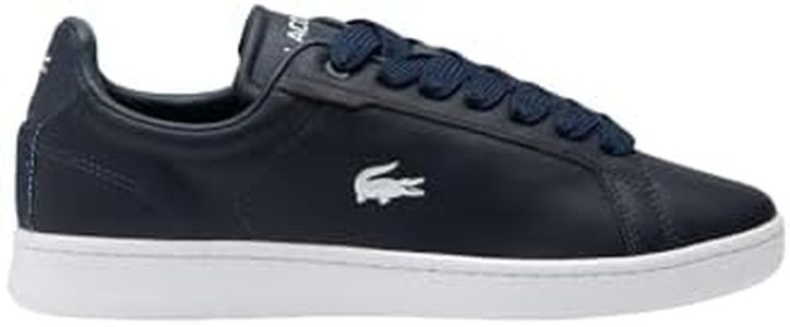 Lacoste Men's Carnaby PRO 124 2 SMA Sneakers, Multicolor (Navy/White), 25.5 cm