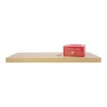 Anika Floating Shelf / 3 Separate Sizes & 4 Colour Options / 3.8cm Thick Hollowboard/Bedroom/Kitchen/Living Room/Office (Oak, 120cm)