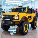 Baybee Beyond Kids Battery Operated Jeep for Kids, Ride on Toy Kids Car with LED Light & Music | Baby Big Electric Car Jeep | Rechargeable Battery Car for Kids to Drive 3 to 8 Years (Yellow)