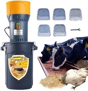 FoundGo 6.6gal Electric Agricultural Feed Grain Mill Grinder for Wheat Corn Spice with 5 Filter 110V 1000W 25L