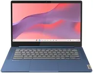 Lenovo IdeaPad Slim 3 Chromebook - 2024 - Lightweight Laptop - Waves MaxxAudio® Speakers - 14" HD Display - HD 720p Camera - 4GB Memory - 64GB Storage - MediaTek Kompanio 520 - Abyss Blue