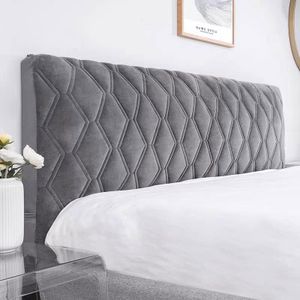uyeoco Copertura per Testiera per Letto Copri Testata Letto Matrimoniale/Singolo Premium Imbottita Elastica Copritestata Letto Velluto Fodera Protezione Anti-collisione Cuscino