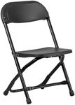 Flash Furniture Timmy 10 Pack Kids Black Plastic Folding Chair