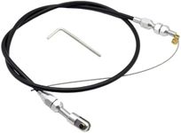 GXARTS 36" LS Throttle Cable Compatible with Chevrolet 1997-2007 LS1 Engine 4.8L 5.3L 5.7L 6.0L LS Swap Fuel Line Kit Carburetor Accelerator Cable Braided Throttle Cable for most throttle components