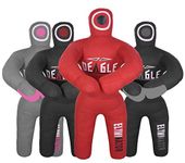 Deagle ELYMINATOR 4 FT Kids MMA Wrestling BJJ Training Grappling Submission Dummy - UNFILLED (RED, 4FT)