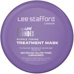 Lee Stafford Purple Toning Hair Mask | Bleach Blondes Treatment Mask - Violet Shampoo Power Dose Treatments, for Bleached, Highlighted, & Naturally Blonde Hair, 6.7 Fl Oz