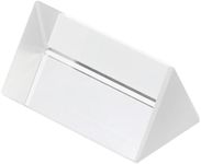 PATIKIL 50mm/2 Inch Triangular Prism, 1 Pack Glass Optical Crystal Rainbow Prism for Photography Physics Teaching Lights Photo, Clear