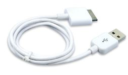 TECHGEAR USB Charger for Charging & Data Sync Cable lead Compatible with Apple iPad/iPad 2 / iPad 3 & iPod Nano, iPod Touch, iPod Classic, iPod Video & iPhone 3G 3Gs 4 4s with 30 Pin Connectors