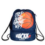 Whackk Blitz Blue Soccer|Football Equipment Bags|Basketball Volleyball Throwball Drawstring Backpack Bags|Shoes Mobile Bottle Holder Pocket|Sports Men Boys Bag|Dori Backpack |Gym Bag|Kitbag Kit Bag