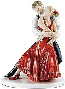 MTME Porcelain Figures, Couples Dancers Sculptures, Crafts, Art Decorations, Home Decor Figurine