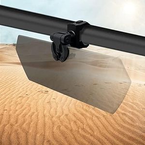 PACEWALKER UTV Sun Visor for UTV Side X Side 1.5”-2” Roll Bars Protect from UV Ray with Windshield Compatible with Polaris Ranger RZR Can am Maverick X3 Kawasaki