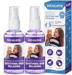 WEALLIN Cats Calming Spray-120 ml, Cat Facial Pheromone - Natural Calming Solution for Cats, Reduce Stress, Anxiety, Scratching, Hiding, Suit for Home, Travel, Vet Visits, Protect Furniture, Floors