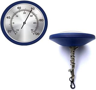 Pool Thermometer Floating Easy Read with String, Pool Temperature Guage Floating for SPA, Ponds