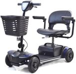 Journey Adventure Mobility Scooter – Lightweight, Electric, Motorized Travel Scooter for Adults & Seniors – Blue