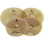 Zildjian L80 Series Low Volume 3 Cymbal Box Set - 14 Inch Hi-Hats, 16 Inch Crash, 18 Inch Crash/Ride