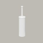 Gatco 1481W Latitude II Slender Toilet Brush Holder, Matte White