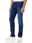 Tommy Jeans Men Jeans Stretch, Blue (Aspen Dark Blue Stretch), 31W / 32L