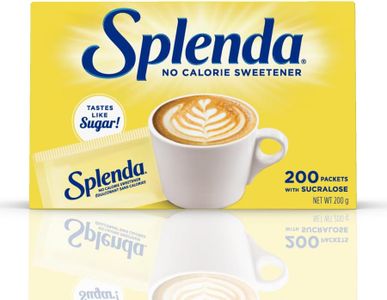 SPLENDA No Calorie Sweetener, 200 Count Packets