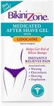 Bikini Zone Medicated After Shave Gel - Gently Formulated Gel for Bikini & Delicate Areas - Helps Stop Shave Bumps & Irritation - Use after Shaving, Waxing, or Depilation - Dye-Free (1 oz, 1 Pack) (1)