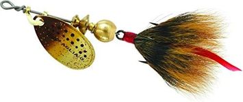 Mepp's Aglia Dressed Treble Fishing Lure, 1/12-Ounce, Brown Trout/Brown Tail (B0ST BRT-BR)