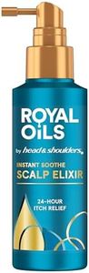 Head & Shoulders Royal Oils Scalp Elixir Treatment - Instant Soothe, Anti-Dandruff, Dry Scalp Relief & Hydration with Cooling Menthol & Peppermint Oil, 4.2 fl oz
